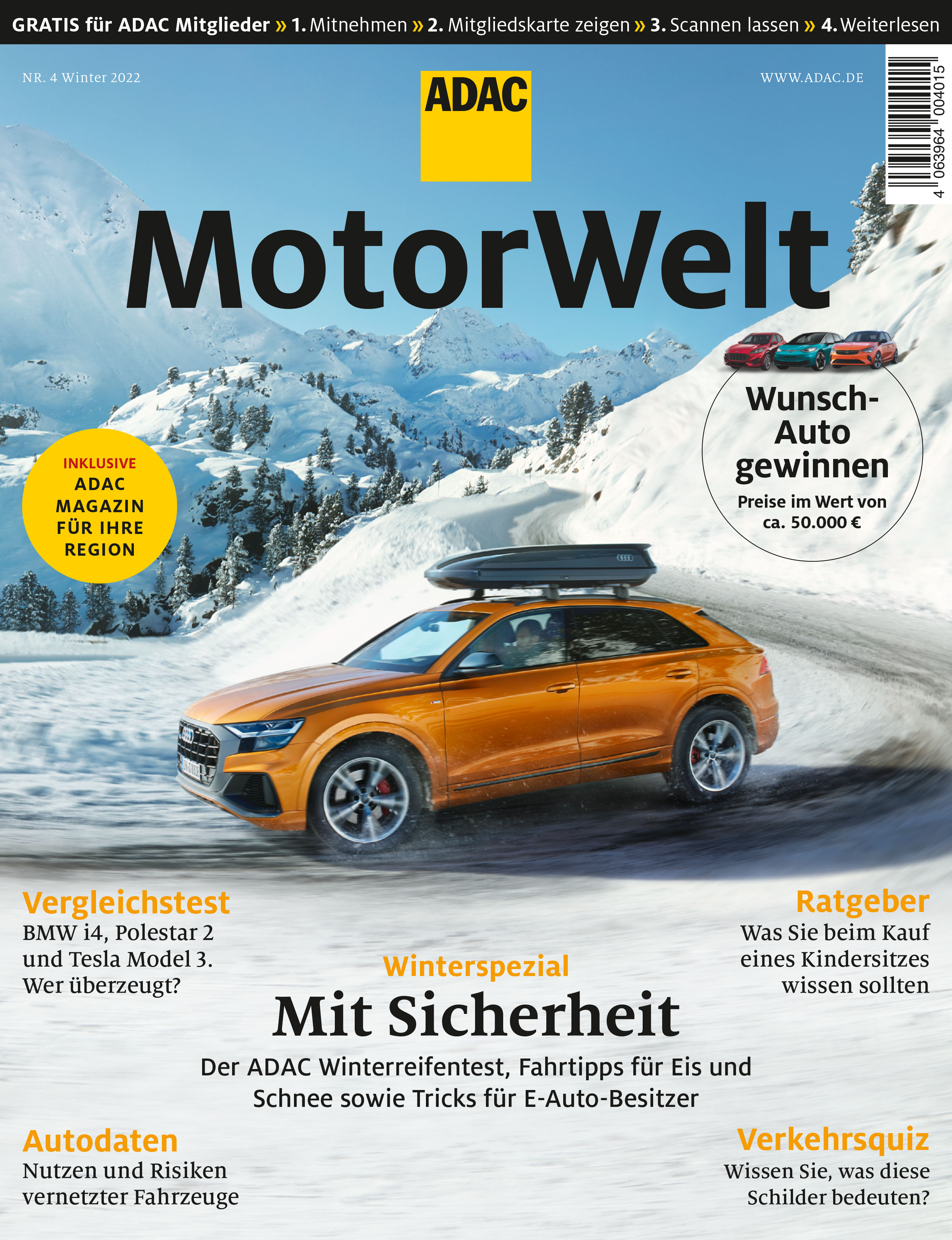 ADAC Motorwelt Steigert Reichweite Auf 6,63 Millionen