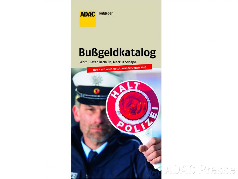 Jetzt neu Der ADAC Ratgeber „Bußgeldkatalog“