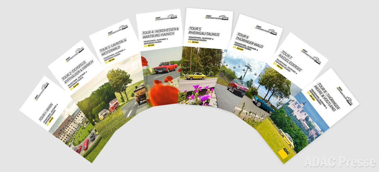 Neue ADAC Liebhaber-Touren durch Hessen und Thüringen