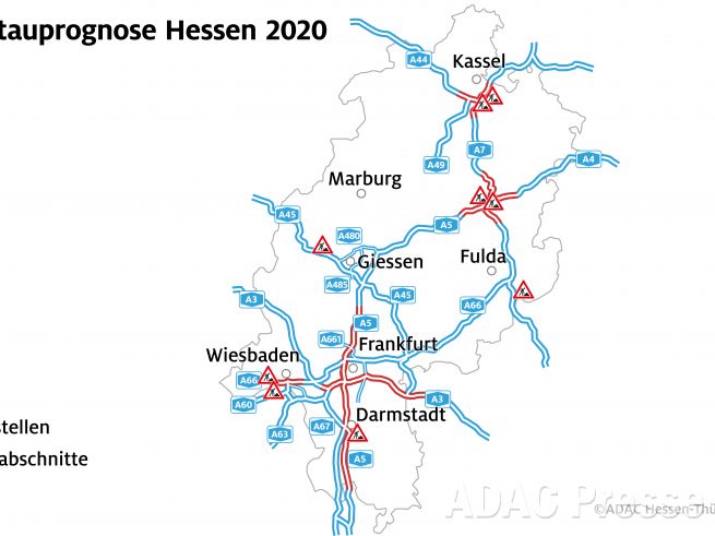 ADAC Stauprognose Hessen 2020