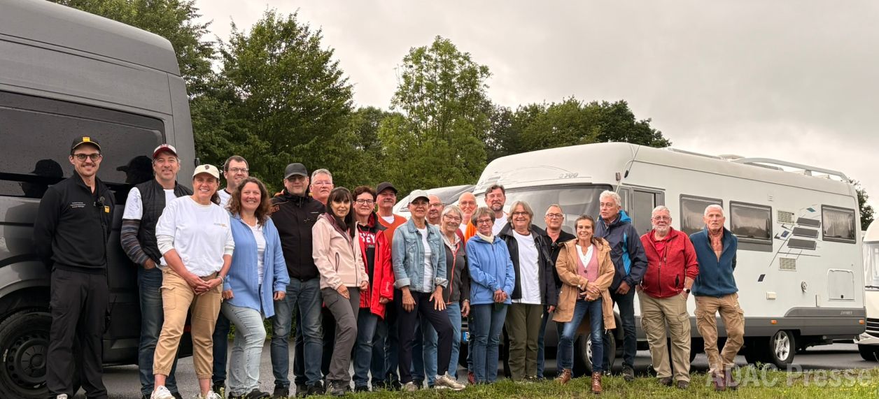 Die Teilnehmerinnen und Teilnehmer der Hessen-Vorrunde beim ADAC Camper des Jahres 2026 / ADAC Hessen-Thüringen e.V.