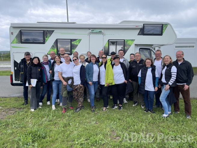 ADAC Camper des Jahres - die Teilnehmer der Vorrunde in Thüringen. Bildrechte: ADAC Hessen Thüringen 
