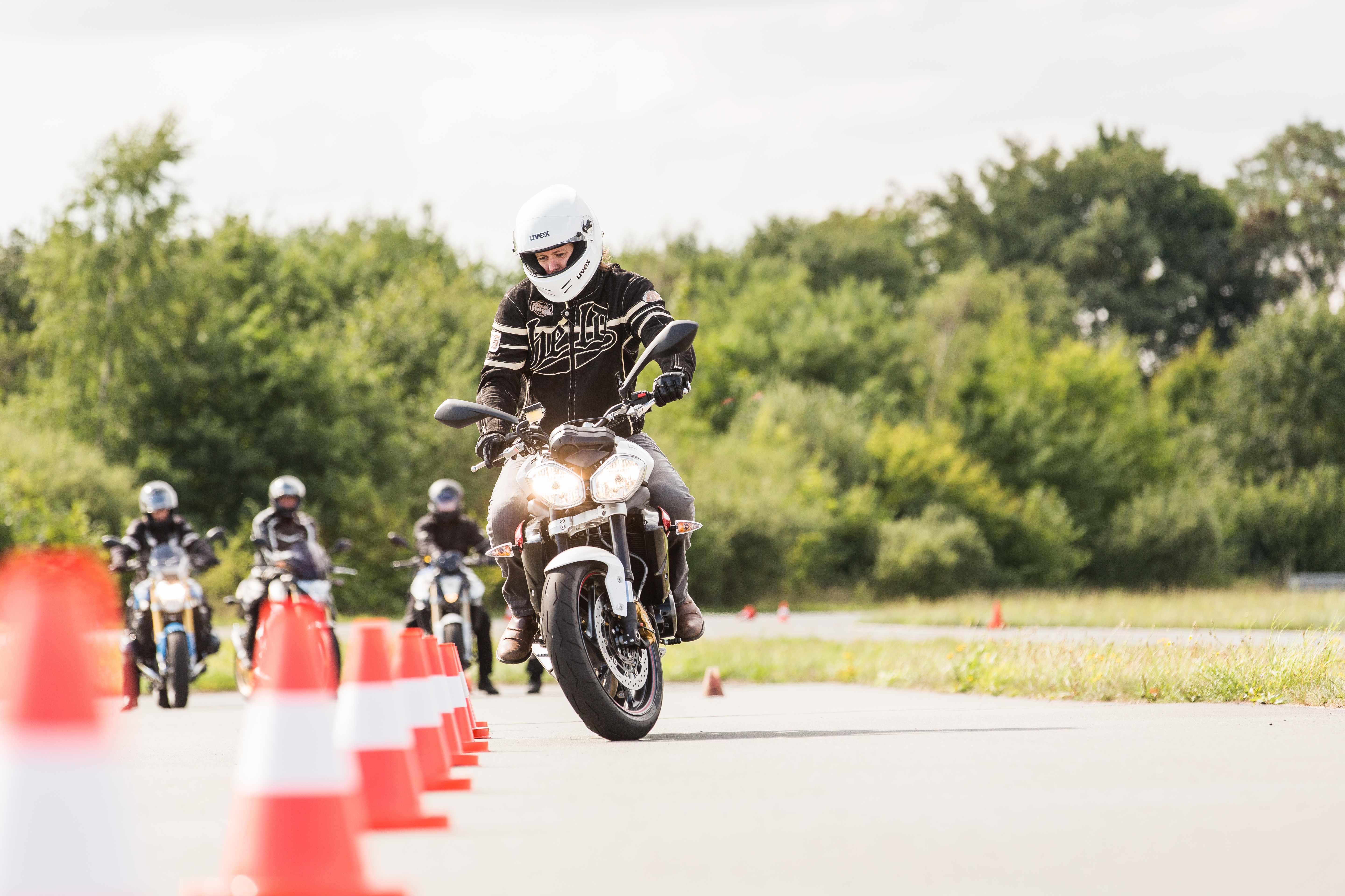 Motorradfahren Sicherheit Sicherheitstraining